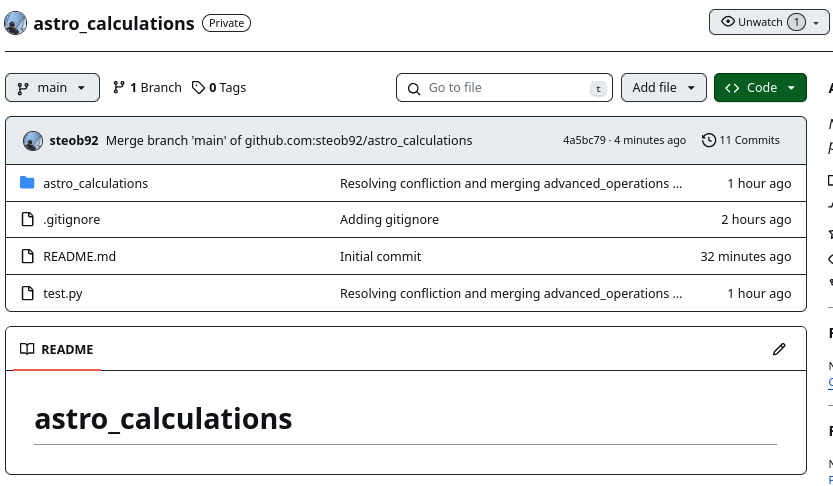 Uploaded changes to GitHub